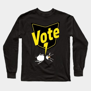 Know Your Parasites Vote Bug Spray Long Sleeve T-Shirt